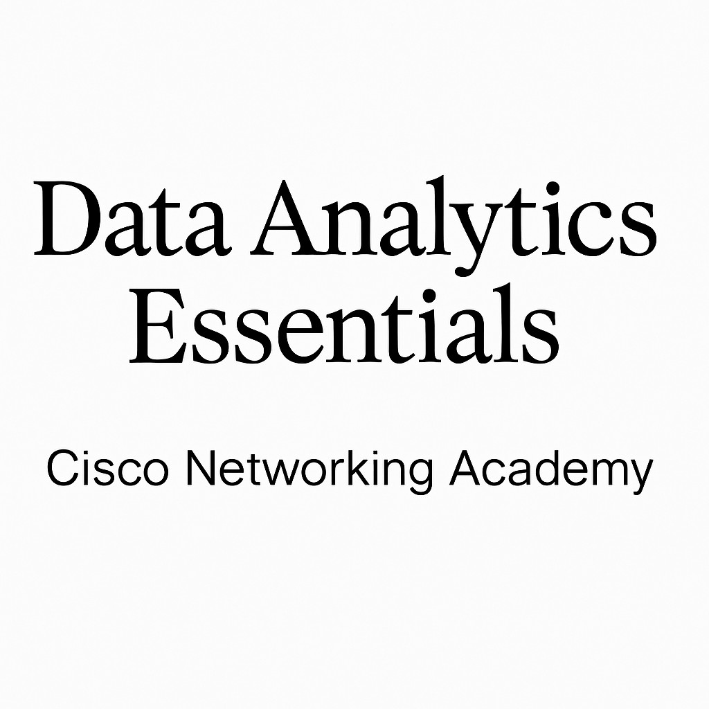 Data Analytics Certificate