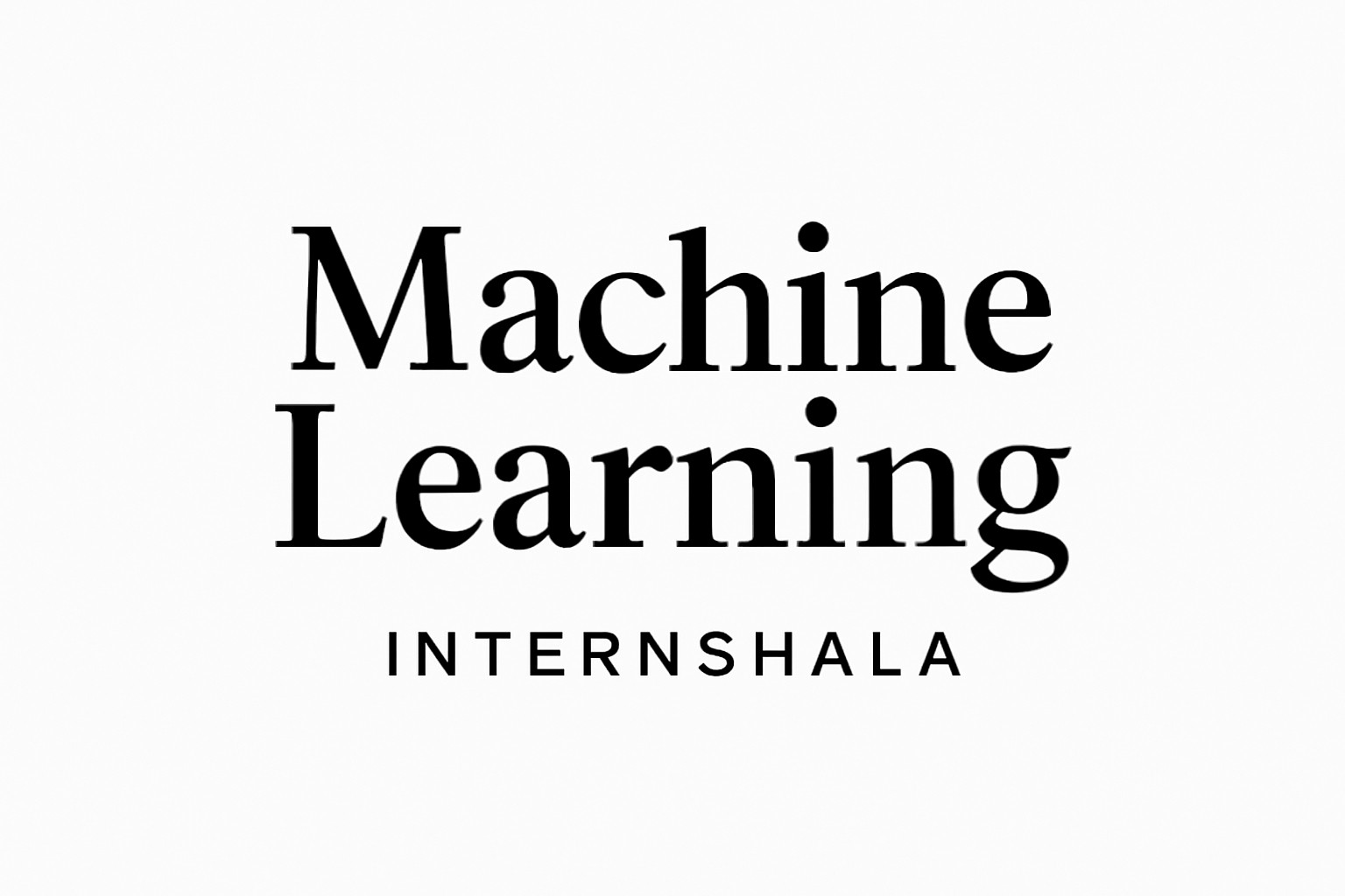 Machine Learning Certificate